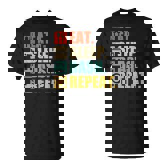 Retro Eat Sleep Dash Repeat Video Game T-Shirt - Thegiftio