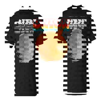 Retro Onion Meme Men Women Onions Brainrot Graphic T-Shirt | Mazezy