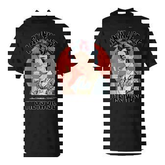 Retro Sarcastic Humor Dread Cartoon Dark T-Shirt | Seseable CA