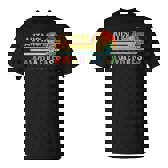 Retro Sunset Autism Awareness Neurodiversity Spectrum Brain T-Shirt | Mazezy