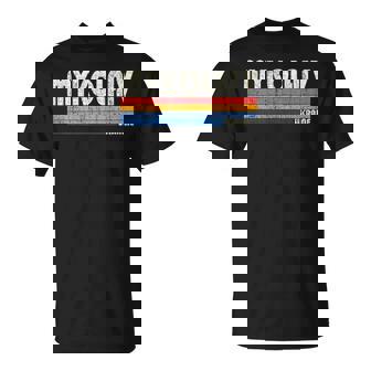 Retro Vintage 70s 80s Style Mykolaiv Ukraine Tank Top T-Shirt | Mazezy