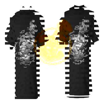 Rhino Beast ワークアウト ゴールド フィットネス ジム 動物 筋肉 ダンベル Tシャツ - Kawaiitshirt