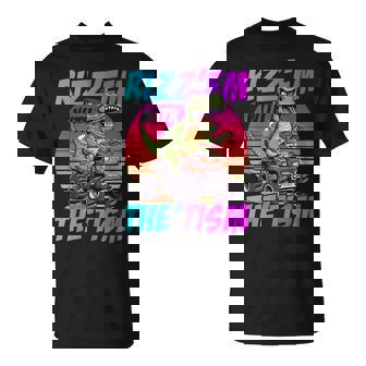 Rizz 'Em With The Tism 恐竜 T-Rex Meme Autism Tシャツ - Kawaiitshirt