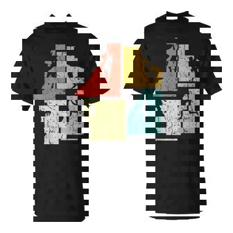 Rock Climber Vintage Rock Climber Bouldering Rappelling T-Shirt | Mazezy