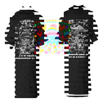 Rock Your Socks World Down Syndrome Day Rainbow Octopus T-Shirt - Thegiftio