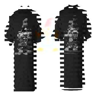 Rocker Enano De Jardín Bebiendo Cerveza Camiseta unisex - Regaloses