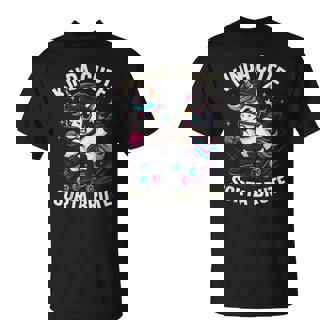 Roller Derby Girls Kinda Cute Sorta Brute T-Shirt | Mazezy