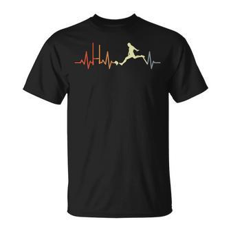 Rugby Jugador Ecg Latido Rugby Jugador Camiseta unisex - Regaloses
