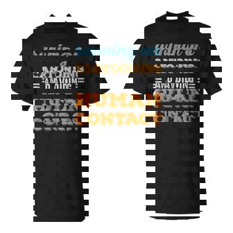 Running On Cartooning T-Shirt | Mazezy