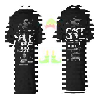 SAGE Elf Xmas Family Matching Christmas SAGE T-Shirt | Mazezy