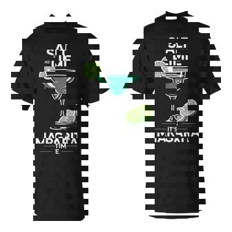 Salt And Lime Margarita Enthusiasts Chill Vibes Summer Party T-Shirt | Mazezy