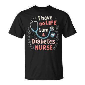 Salud Endocrinología Tratamiento Enfermera De Diabetes Camiseta unisex - Regaloses