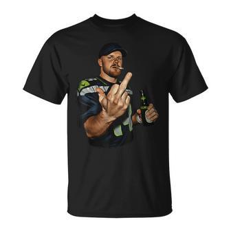 Sam Middle Finger For Women T-Shirt - Thegiftio UK