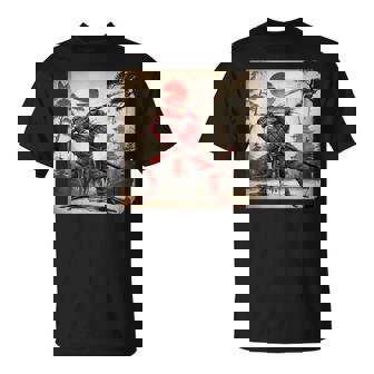 Samurai Frog Warrior Dark Japanese Mythology T-Shirt | Seseable CA