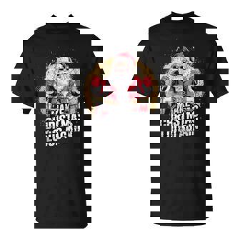 Santa Drummer Make Christmas Loud Again Holiday Xmas Tank Top T-Shirt | Mazezy