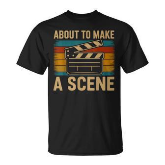 About To Make A Scene Film Director Movie T-Shirt | Seseable UK
