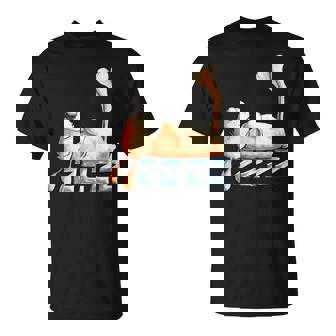 Schnarchender Hase I Häschenchäft I Fun Tiermotiv Comic T-Shirt - Geschenkecke