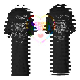 School Cafeteria Supervisor Food Services Crew Helper Squad T-Shirt - Monsterry