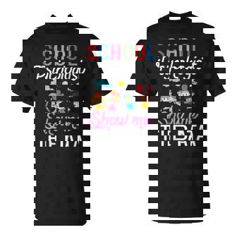 School Psychologist Counselor Psychology Appreciation T-Shirt | Mazezy