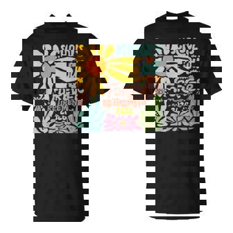 School's Out Forever Retirement 2026 Boho Floral Teacher T-Shirt - Monsterry