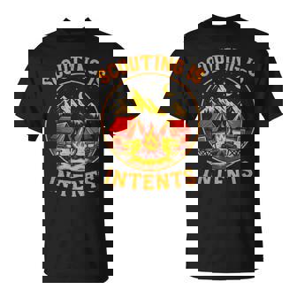 Scouting Is Intents Camping Hiking Explorer T-Shirt | Mazezy