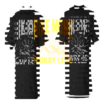 Senderismo Más Paz Montaña Motivación Naturaleza Outdoor Manga Larga Camiseta unisex - Regaloses