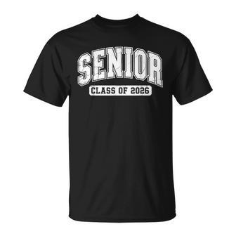 Senior 2026 Class Of 2026 Graduation 2026 Graduate T-Shirt - Thegiftio UK
