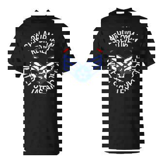 Senior Airman Retired Air Force Military Retirement T Shirt T-Shirt | Mazezy