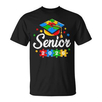 Senior Autism Graduate 2026 Autism Graduation Senior 2026 T-Shirt | Mazezy