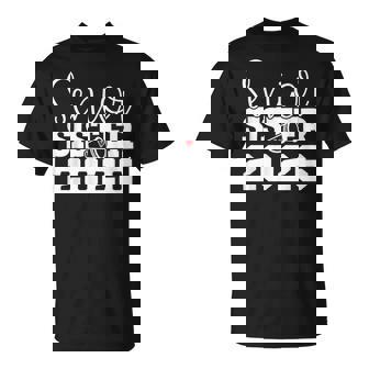 Senior Cheerleader Sister Cheer Class Of 2026 Graduation T-Shirt | Mazezy