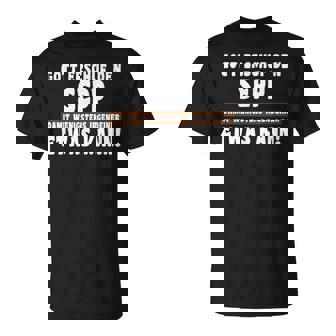 Sepp Gott Erschuf Den Witziges Namen T-Shirt - Geschenkecke