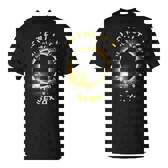 Sfax Tunisia Total Solar Eclipse August 2 2027 Souvenirs T-Shirt | Mazezy