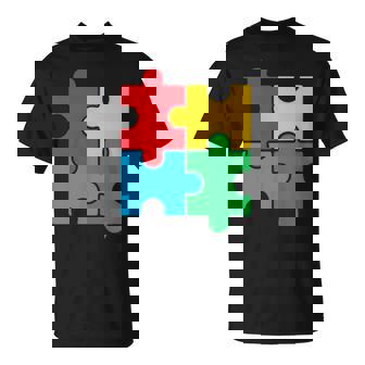 Símbolo De Autismo Para Concienciaciónobre El Autismoensor De Autismo Mamá Manga Larga Camiseta unisex - Regaloses