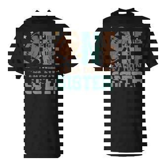 Sister Of The 1 Year Old Football First Birthday Boy Family T-Shirt - Monsterry