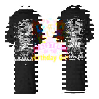 Sister Of Birthday Girl Gracie Birthday Dolls Girl Party T-Shirt | Seseable FR