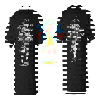 Six Seven 6 7 7 6 George Washington Teacher American T-Shirt - Monsterry