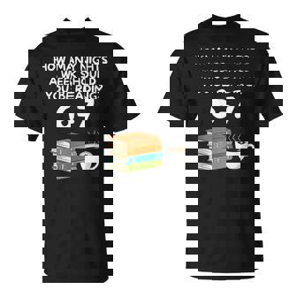 Six Seven 6 7 Meme Teacher Reading 6-7 Teacher T-Shirt | Mazezy