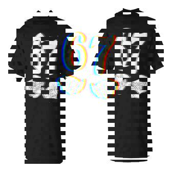 Six Seven 6 7 Meme Techno Rave EDM 6 7 Hands Holiday Tank Top T-Shirt | Mazezy