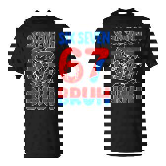 Six Seven Bruh Spider Web Birthday Boy For Boys Kids T-Shirt | Mazezy