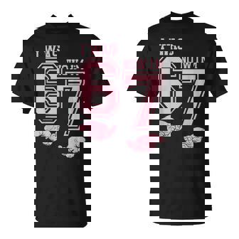 Six Seven Meme 7 Year Old Birthday Was 6 Now I'm 7 T-Shirt - Seseable