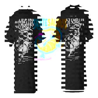 Skatesaurus Skateboarder T-Rex Dinosaur Skater Skating Tank Top T-Shirt | Mazezy