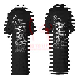 Skeleton Trucker 18 To Life Driving And Surviving Driver T-Shirt | Mazezy