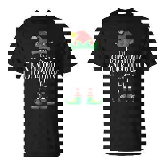 Skyrunning Elf Shirt Family Matching Pajamas Group Christmas T-Shirt | Mazezy