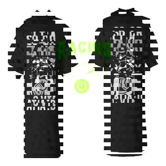 Slot Car Racing Mode Activated Mini Car Drag Racing Slot Car T-Shirt | Mazezy