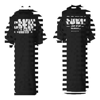 Slovenia Vacation Country Family Trip Girls Trip T-Shirt | Mazezy