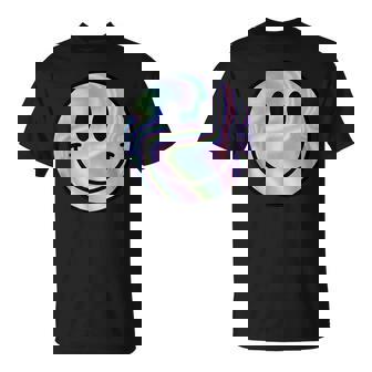 Smile Face Happy Smiling Face Rave Edm Music Party T-Shirt - Thegiftio