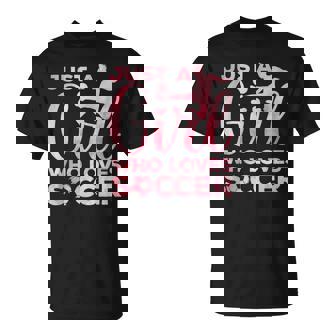 Soccer Girl Art For Girls Kids Toddler Women Soccer Player T-Shirt | Mazezy