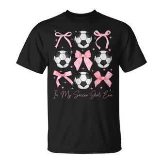 Soccer In My Soccer Girl Era Retro Groovy Soccer Girl T-Shirt | Mazezy