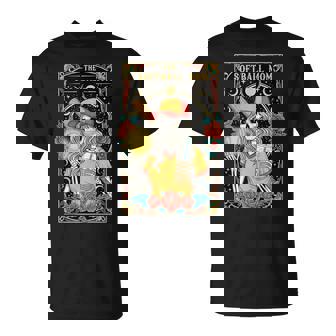 Softball Mom Tarot Card Skeleton Sports Mom Game Day Tank Top T-Shirt | Mazezy