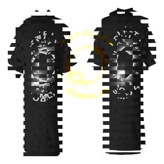 Somalia Total Solar Eclipse August 2 2027 Souvenirs T-Shirt | Mazezy